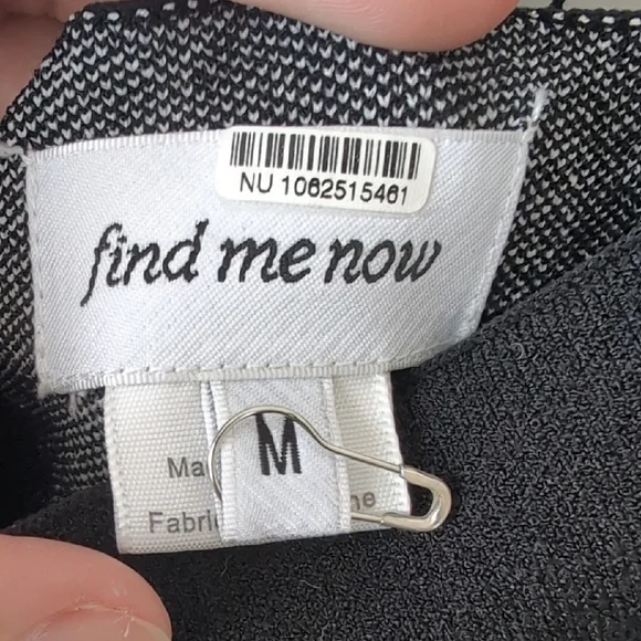 Women's Black Drop Waist Midi Dress - Picture 4 of 6